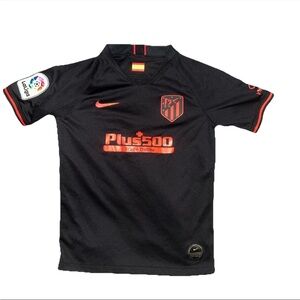 Atletico Madrid 2019/2020 Football Soccer Away Nike Jersey Size Youth M Dri Fit